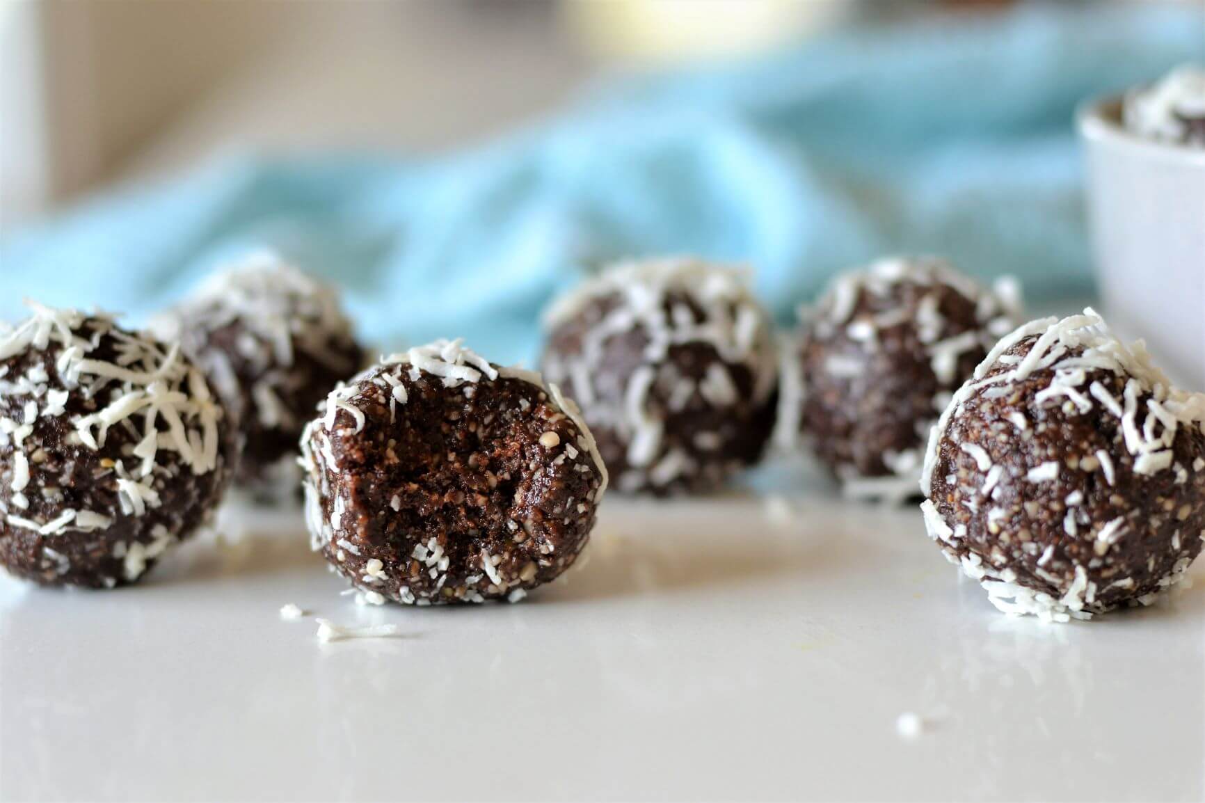 Salted Caramel Bliss Balls Recipe The Cooking Collective