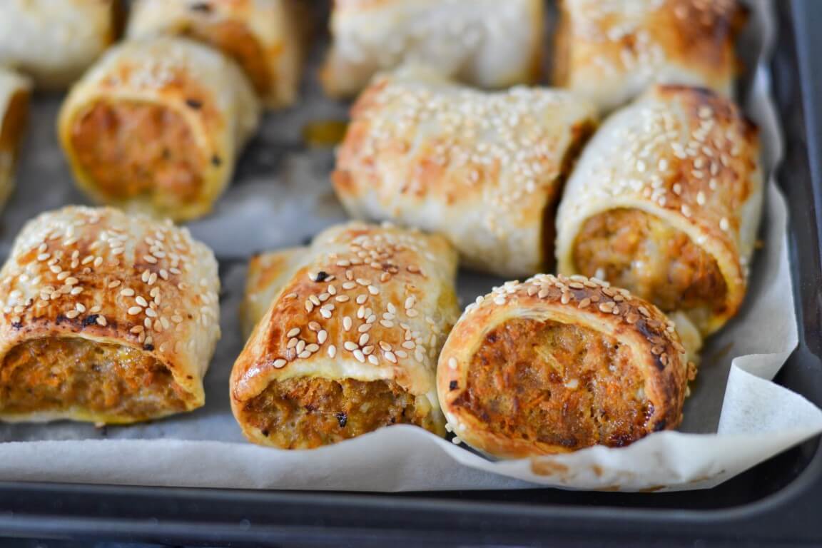 Healthy Homemade Sausage Rolls The Cooking Collective