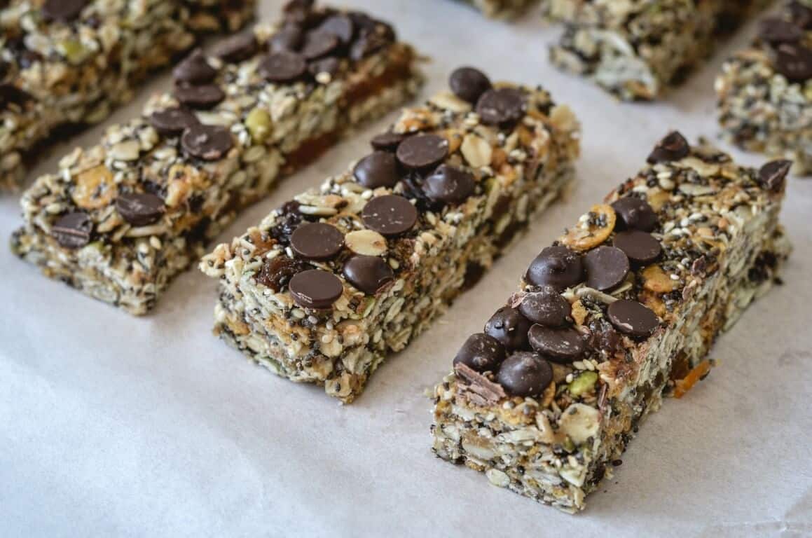 Healthy Nut Free Muesli Bar Recipe | The Cooking Collective