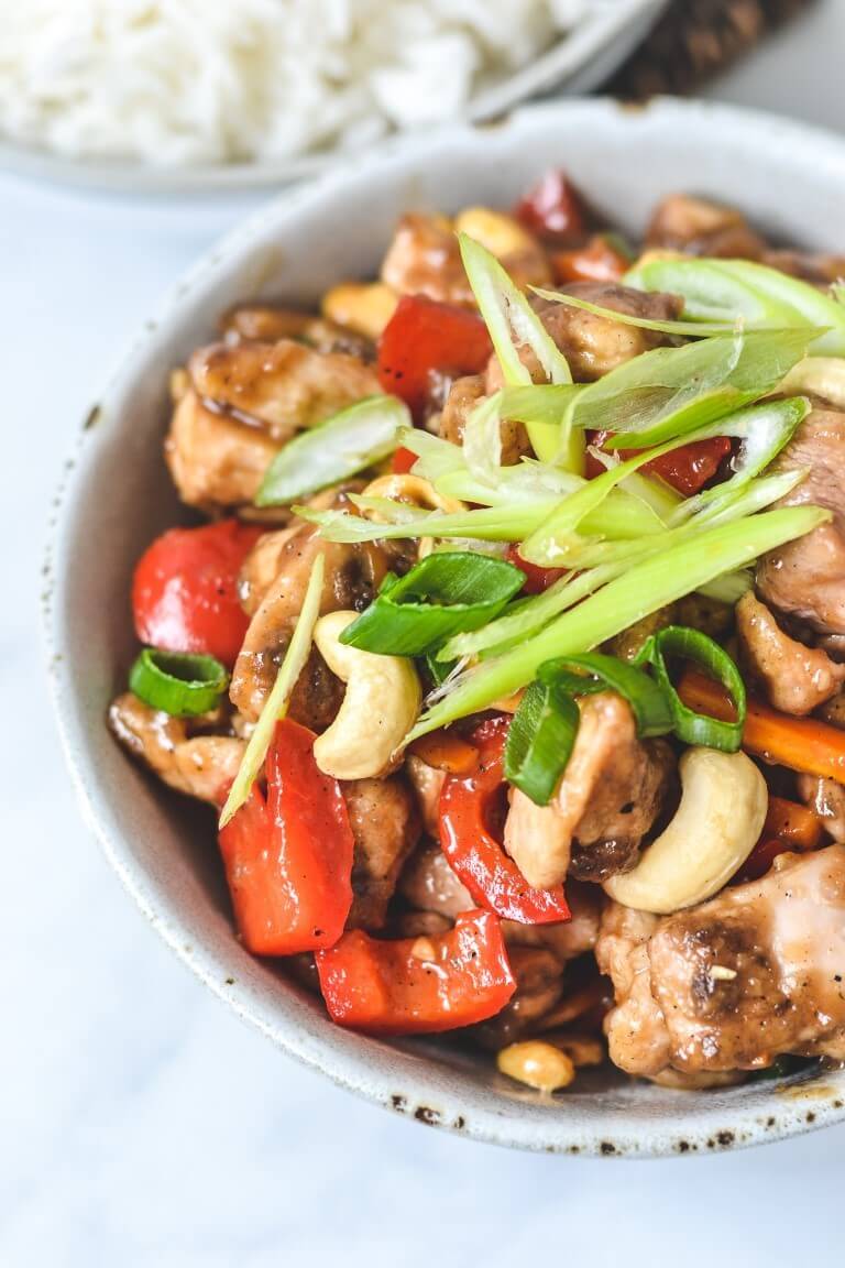 Chicken with Cashew Nuts