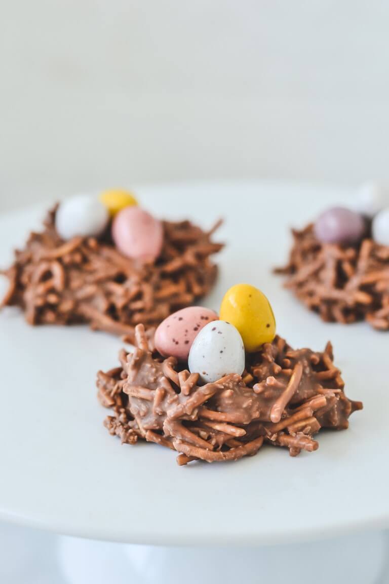 Chocolate Nests for Easter Cooking With Kids The Cooking Collective