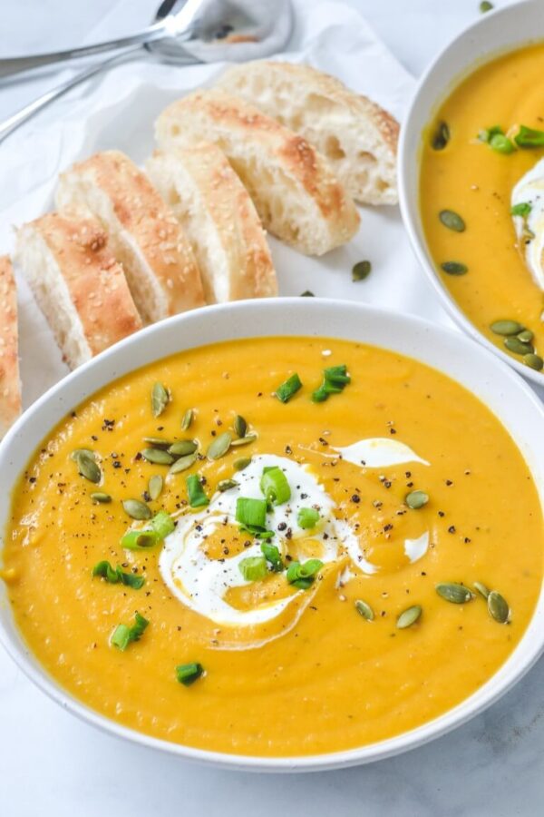 Roast Pumpkin Soup - The Cooking Collective
