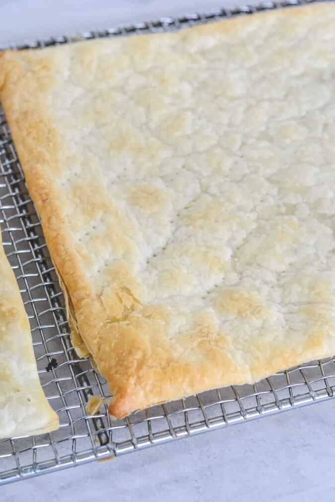 cooked-puff-pastry-on-rack