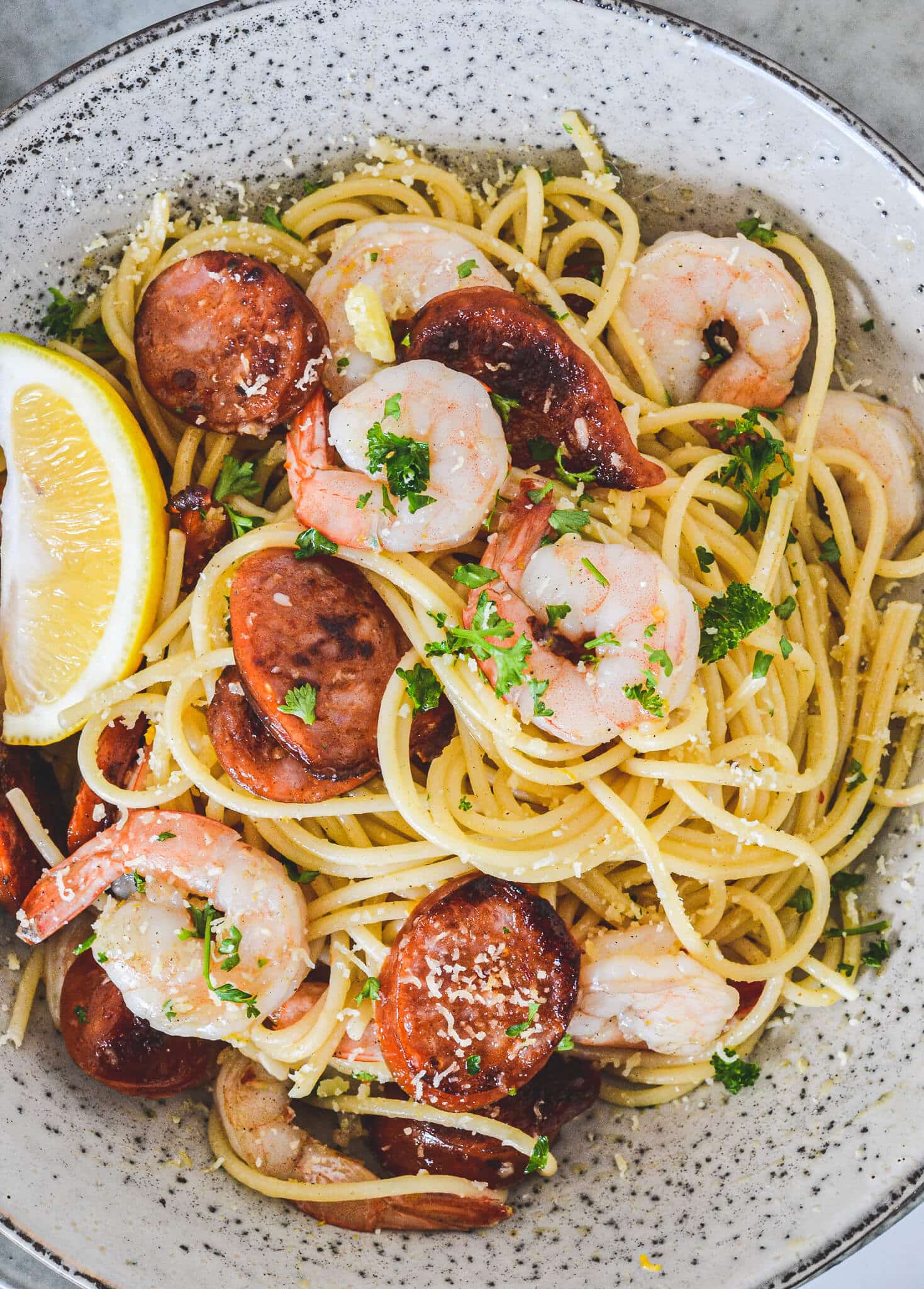 Prawn and Chorizo Pasta - The Cooking Collective