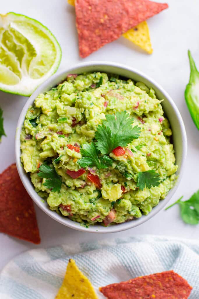 Healthy Guacamole Recipe The Cooking Collective