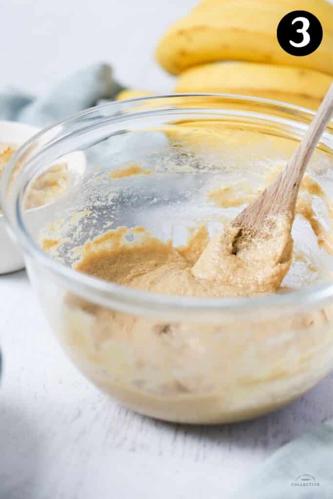 butter mixture in a glass bowl