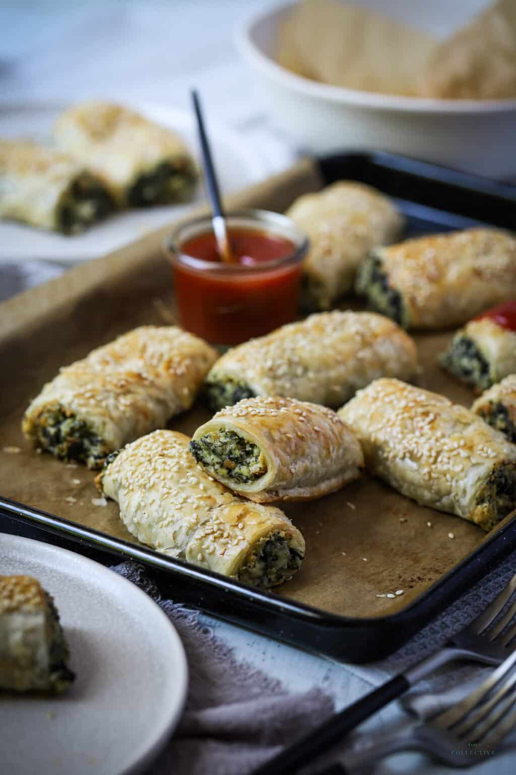 Spinach and Ricotta Rolls The Cooking Collective