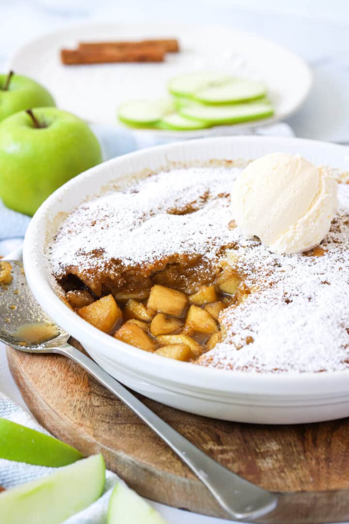 Apple Sponge Pudding (SelfSaucing) The Cooking Collective