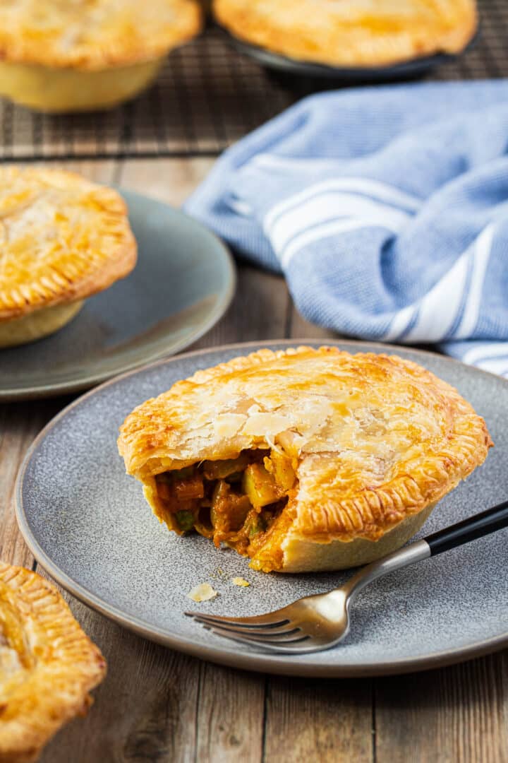 Vegetable Curry Pies (Oven or Pie Maker) The Cooking Collective