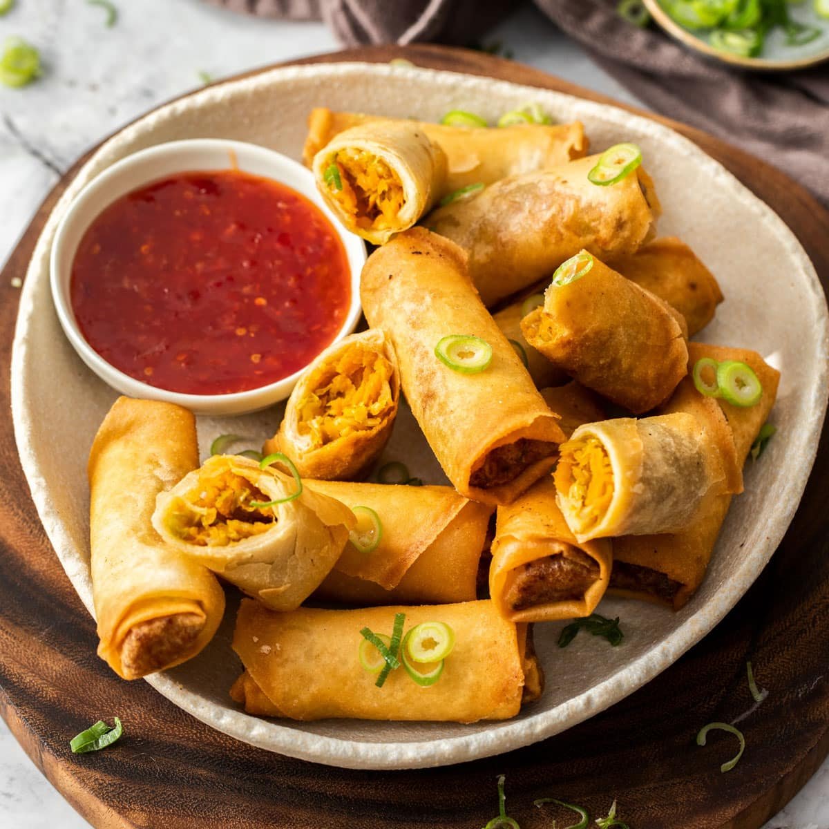 Vegetable Spring Rolls - The Cooking Collective