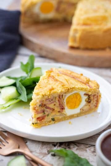 Egg and Bacon Pie - The Cooking Collective