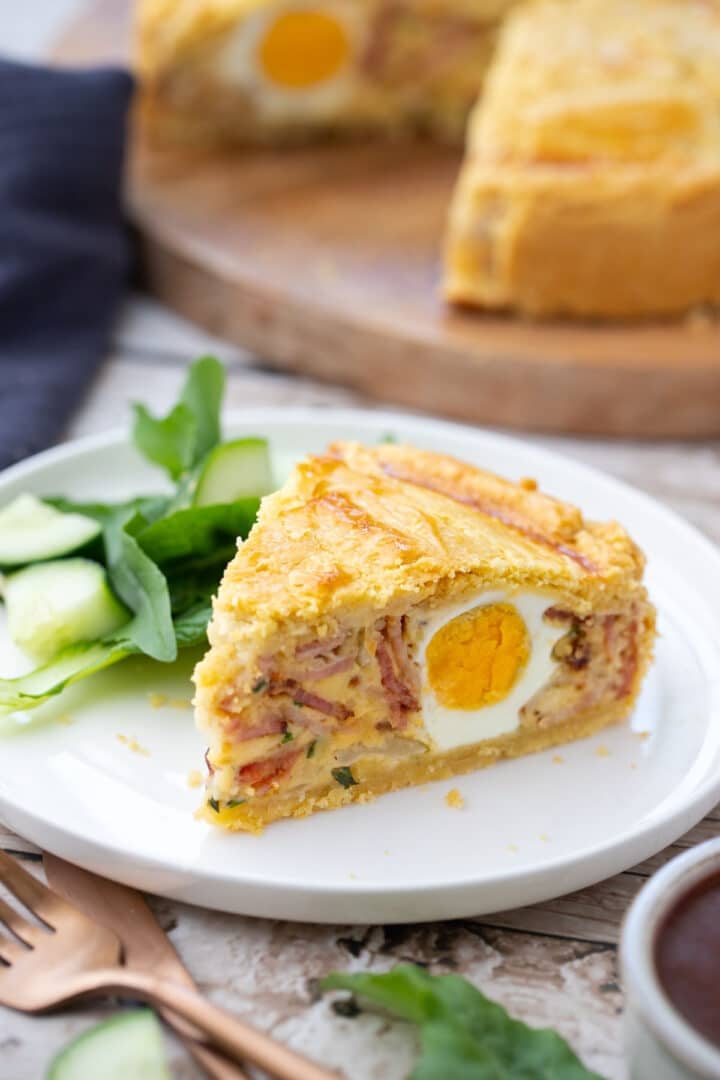 Egg and Bacon Pie - The Cooking Collective