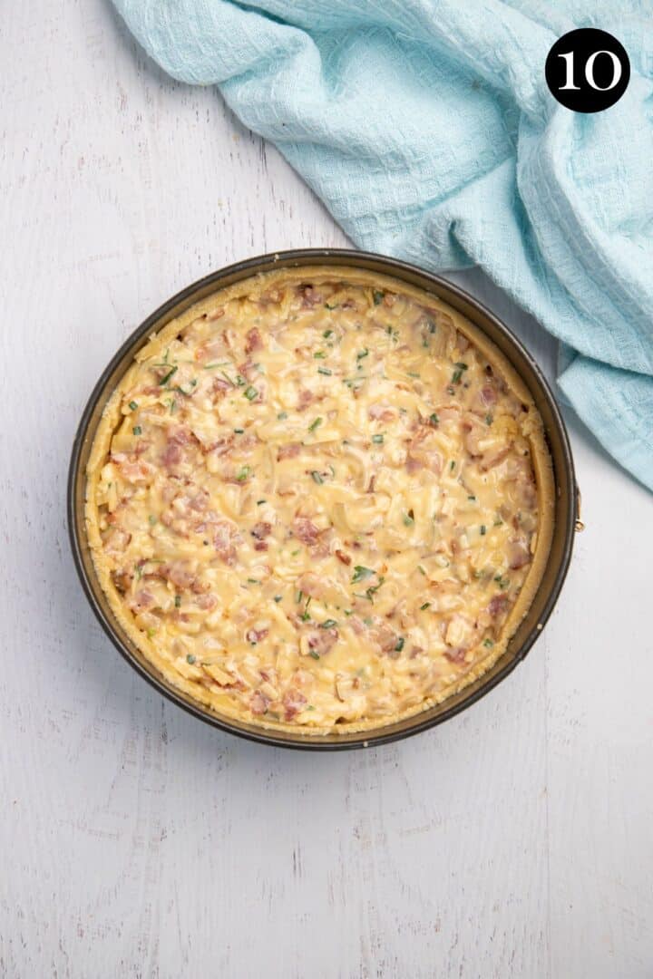 Egg and Bacon Pie - The Cooking Collective