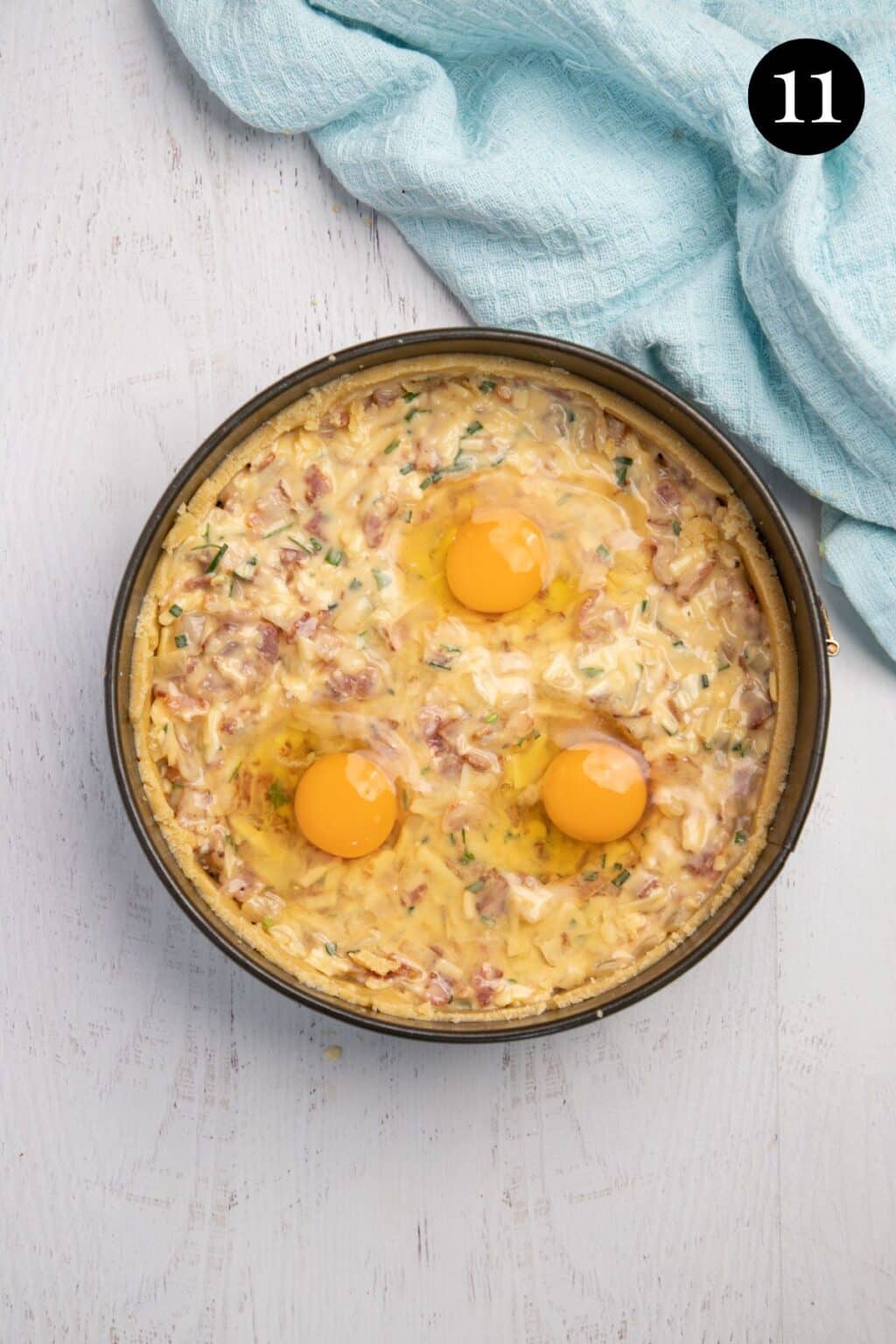 Egg and Bacon Pie The Cooking Collective