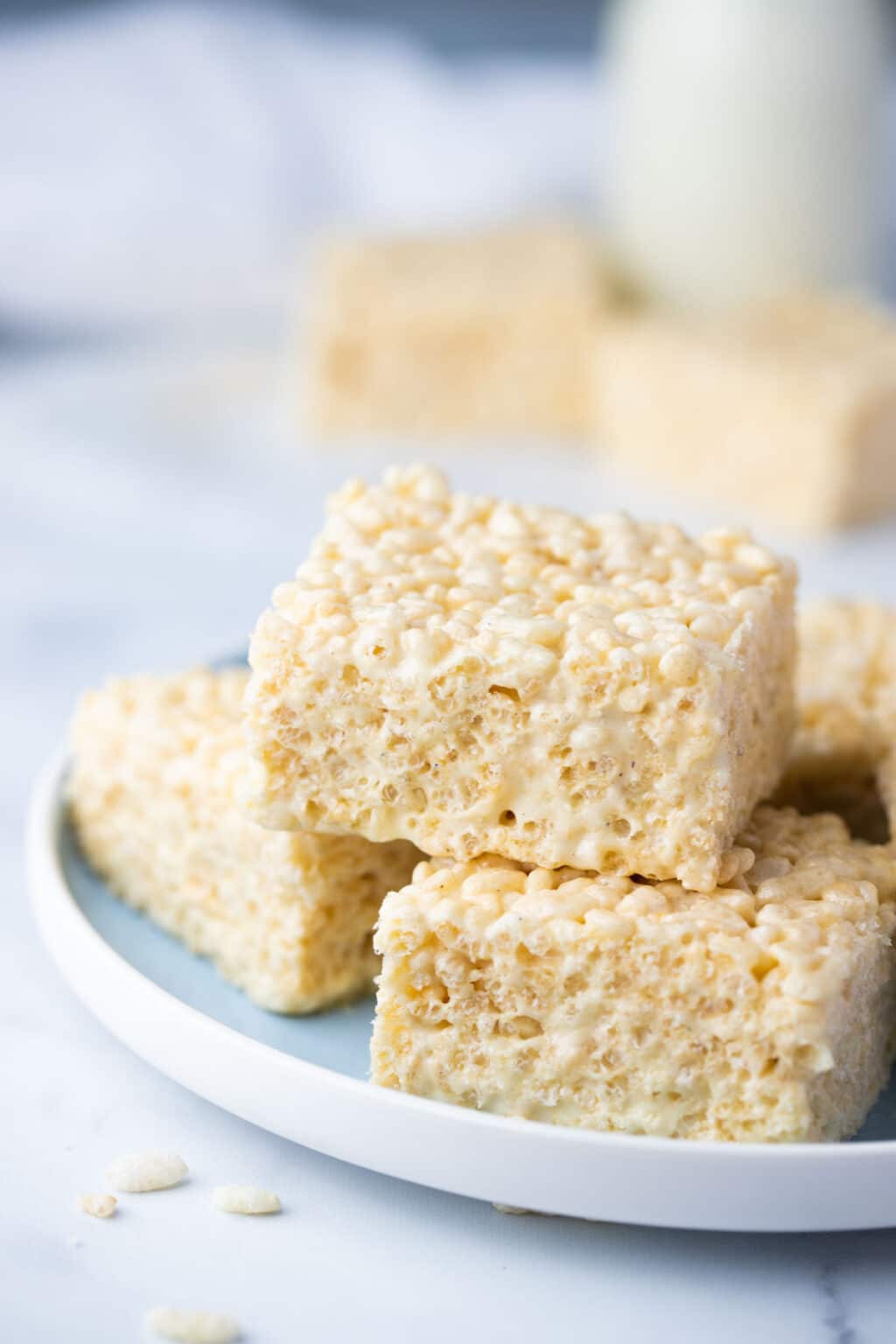 Rice Bubble Slice with Marshmallows The Cooking Collective