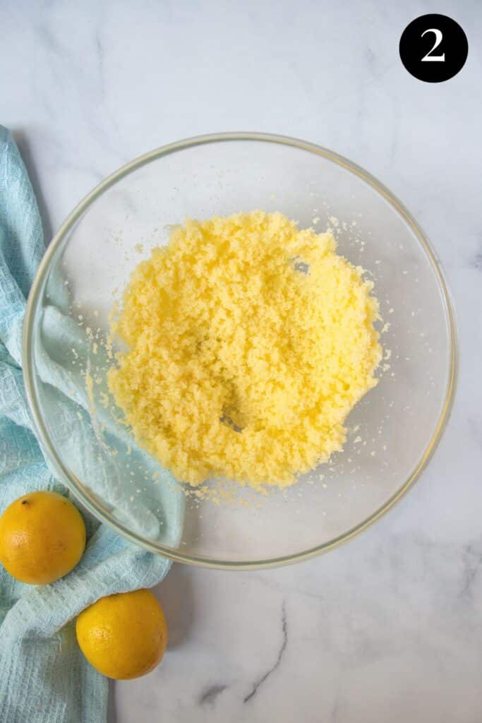 butter mixture in a bowl.