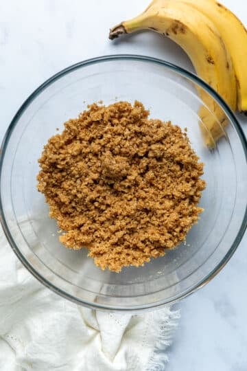 biscuit mixture in a bowl.