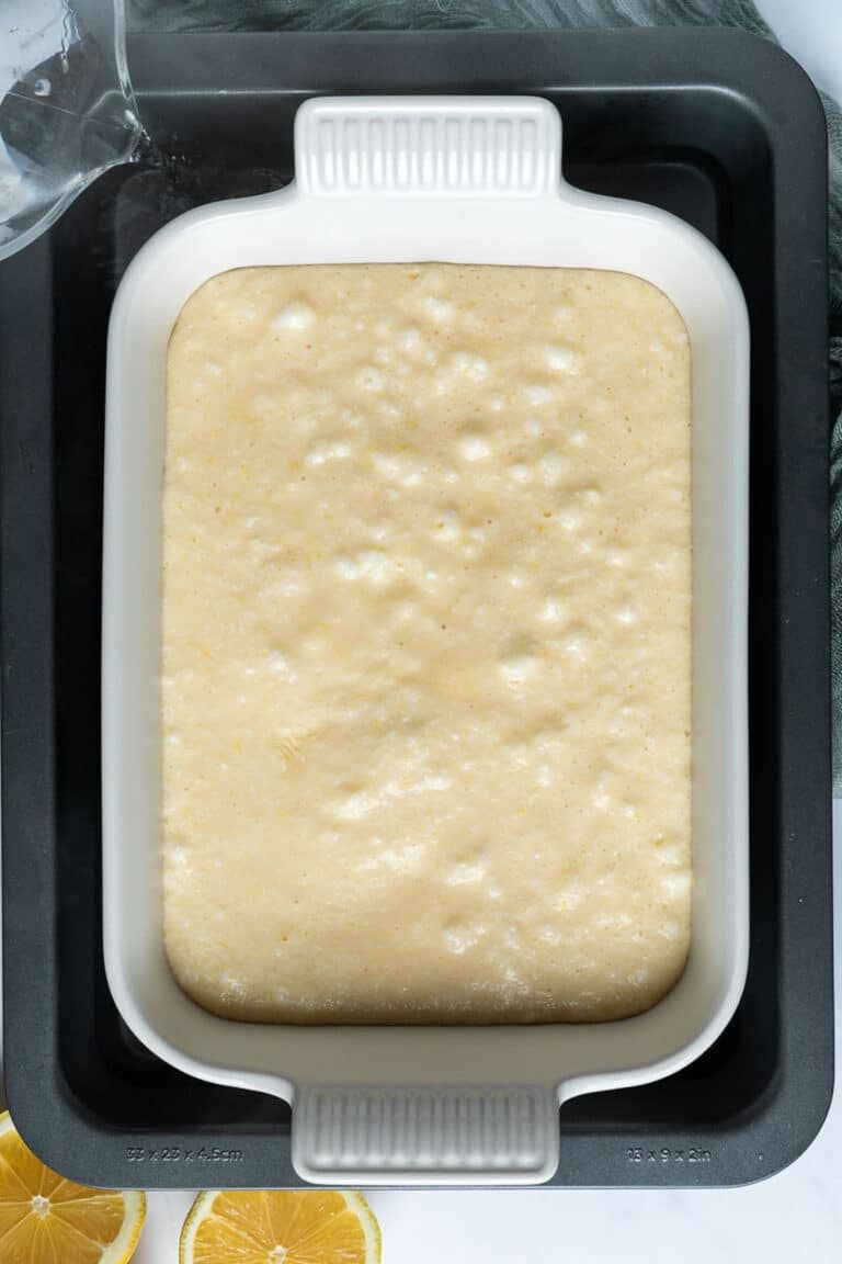 Lemon Delicious Pudding - The Cooking Collective